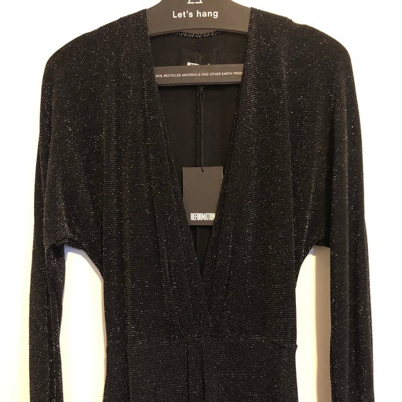 Reformation Orion Sparkle Knit Dress - XS - Picture 2 of 8